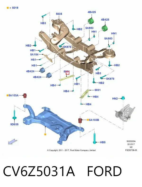  CV6Z5031A Ford