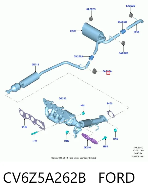  CV6Z5A262B Ford