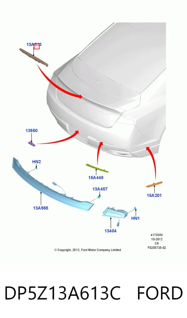  DP5Z13A613C Ford