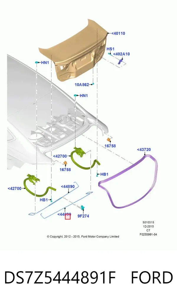  DS7Z5444891F Ford