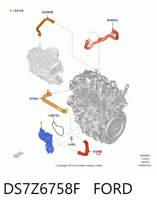  DS7Z6758F Ford