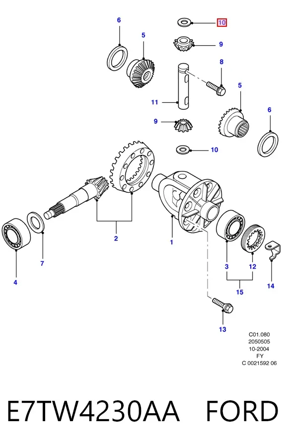  E7TW4230AA Ford