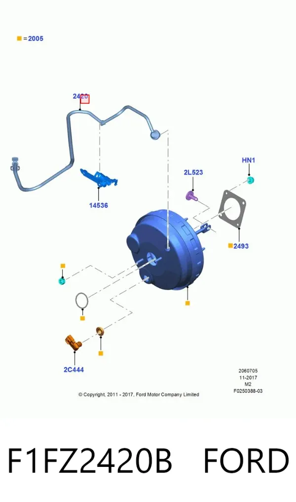 F1FZ2420B Ford