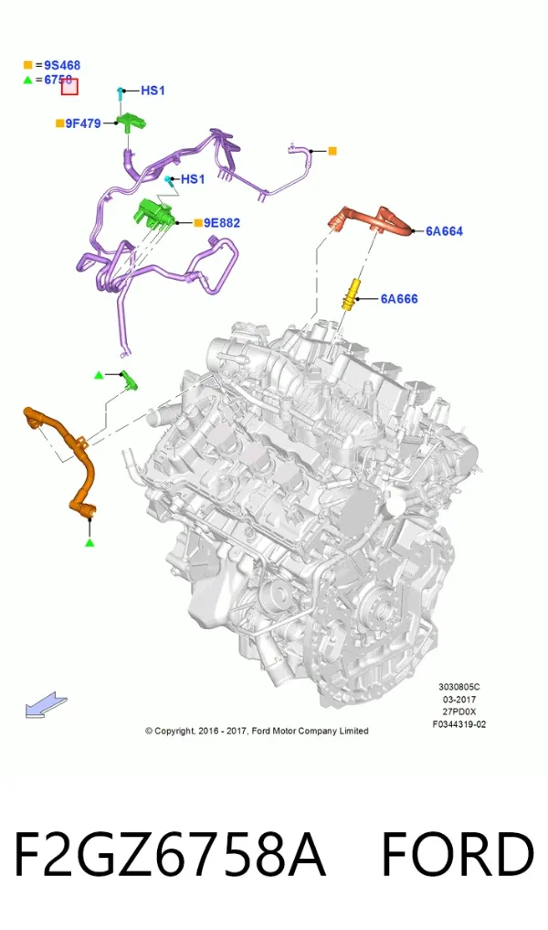  F2GZ6758A Ford