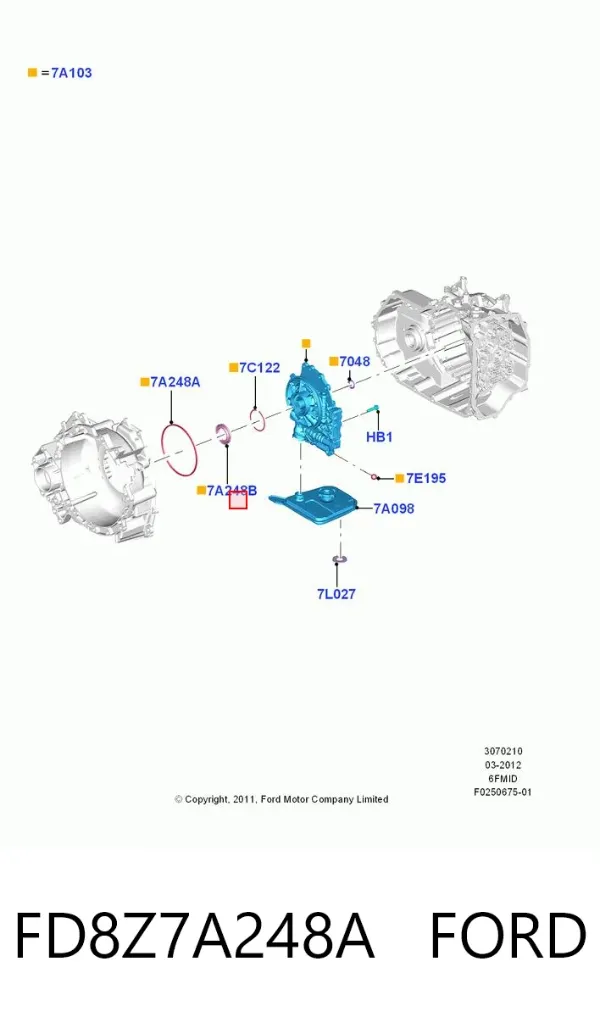  FD8Z7A248A Ford