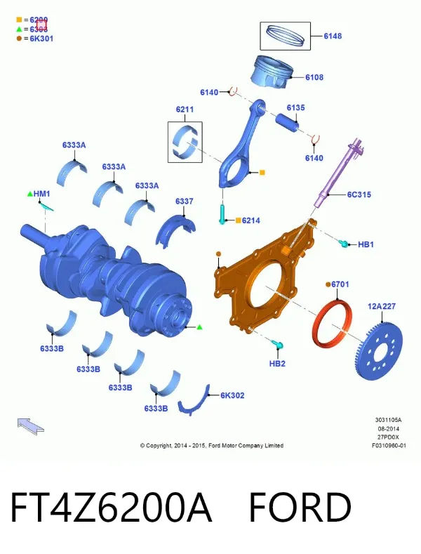  FT4Z6200A Ford