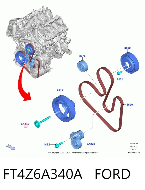  FT4Z6A340A Ford