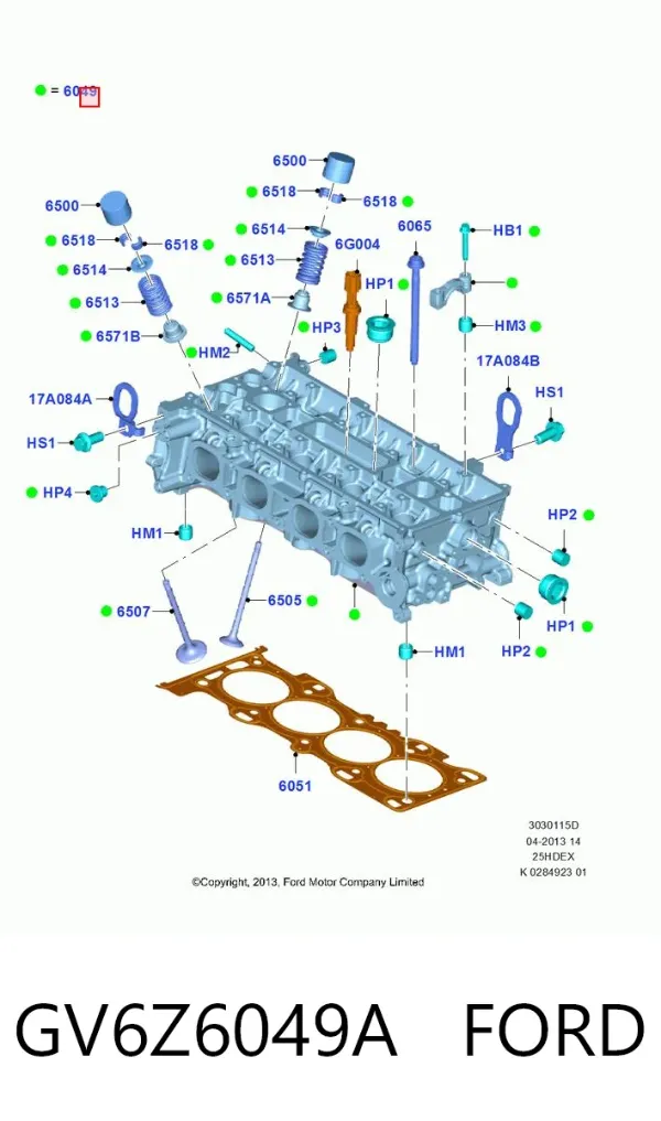  GV6Z6049A Ford