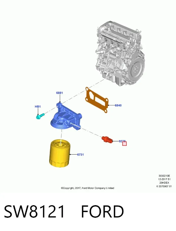  SW8121 Ford