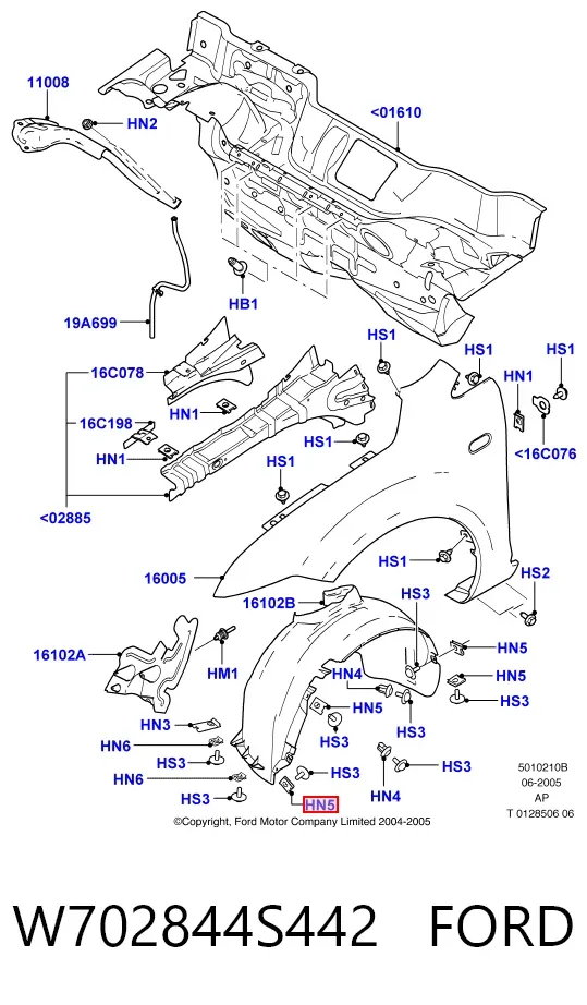  W702844S442 Ford