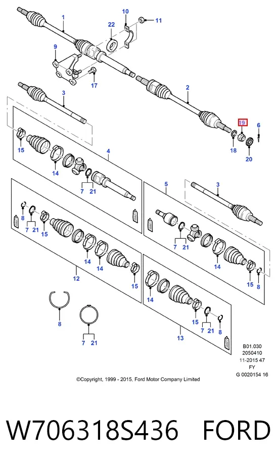  W706318S436 Ford