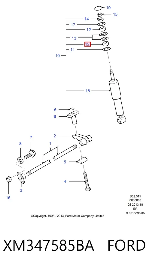  XM347585BA Ford