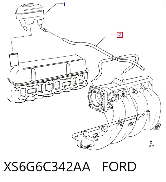  XS6G6C342AA Ford
