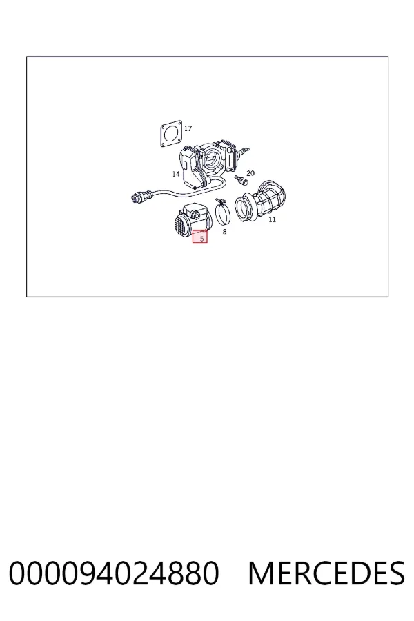 ДМРВ A0000940248 Mercedes