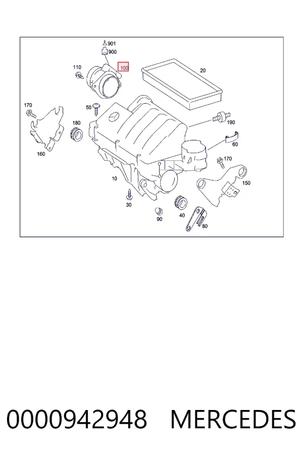 ДМРВ A0000942948 Mercedes