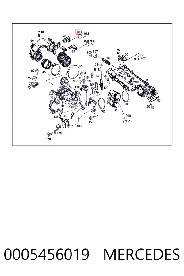  A0005456019 Mercedes