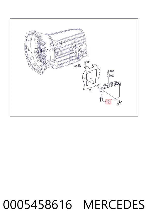 A0005458616 Mercedes ЕБУ АКПП