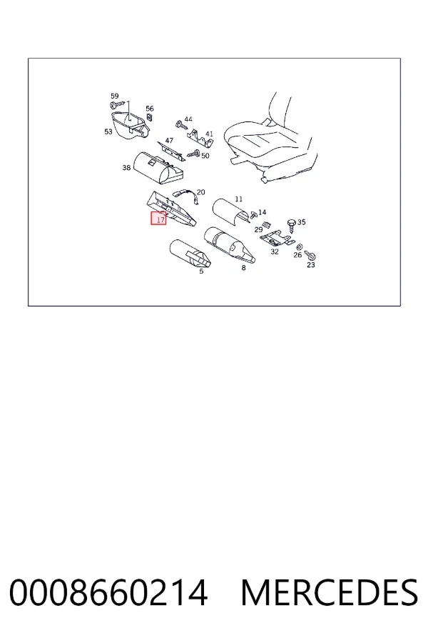  A0008660214 Mercedes