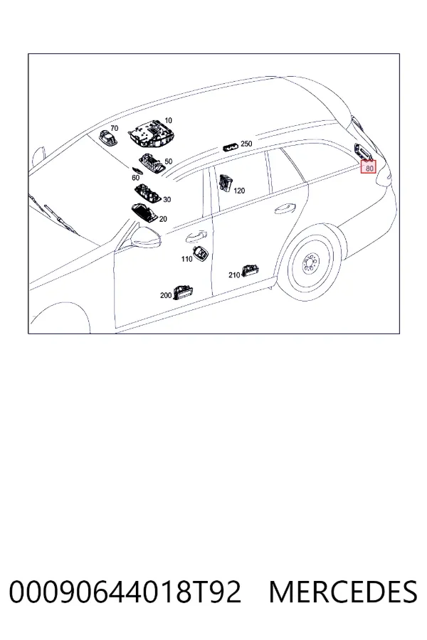  A0009064401 Mercedes