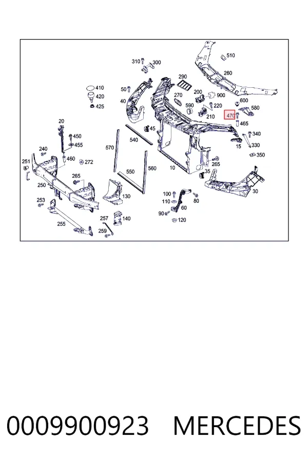  A0009900923 Mercedes