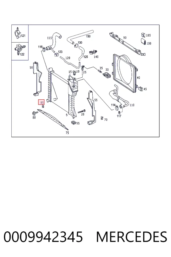  Mercedes A0009942345