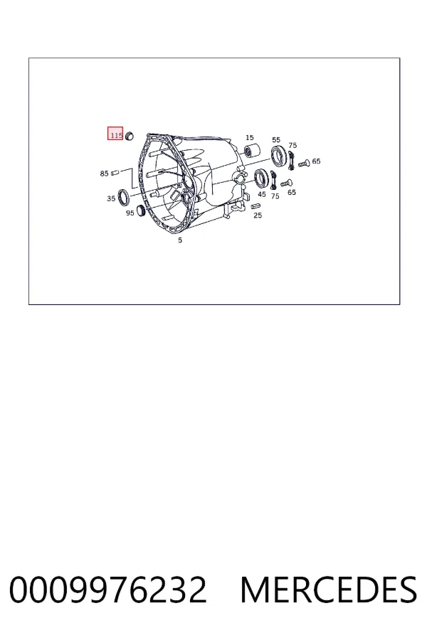  Mercedes A0009976232 ціна, від 5.07 USD