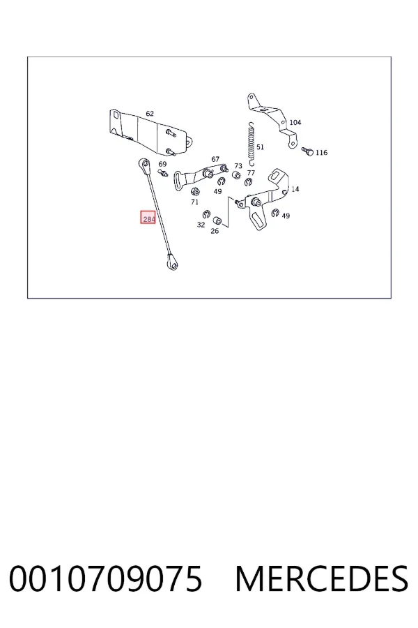 A0010709075 Mercedes 