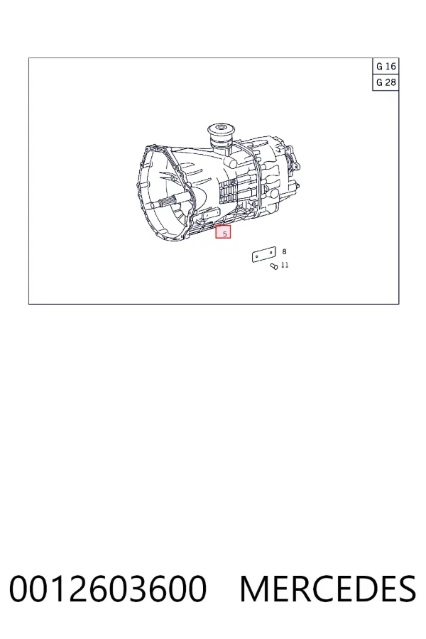 МКП в зборі Mercedes A0012603600 ціна, від 39.50 USD