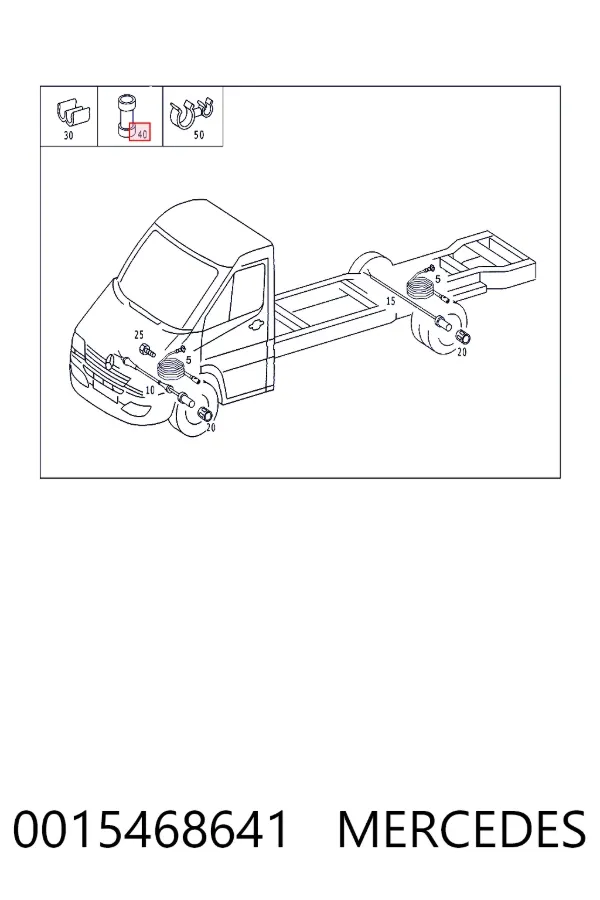  Mercedes A0015468641