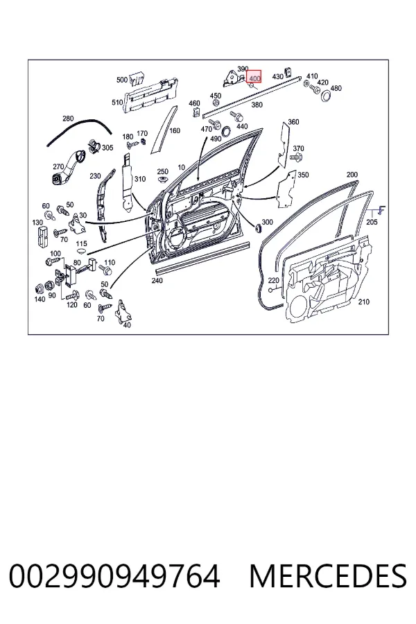 A0029909497 Mercedes 