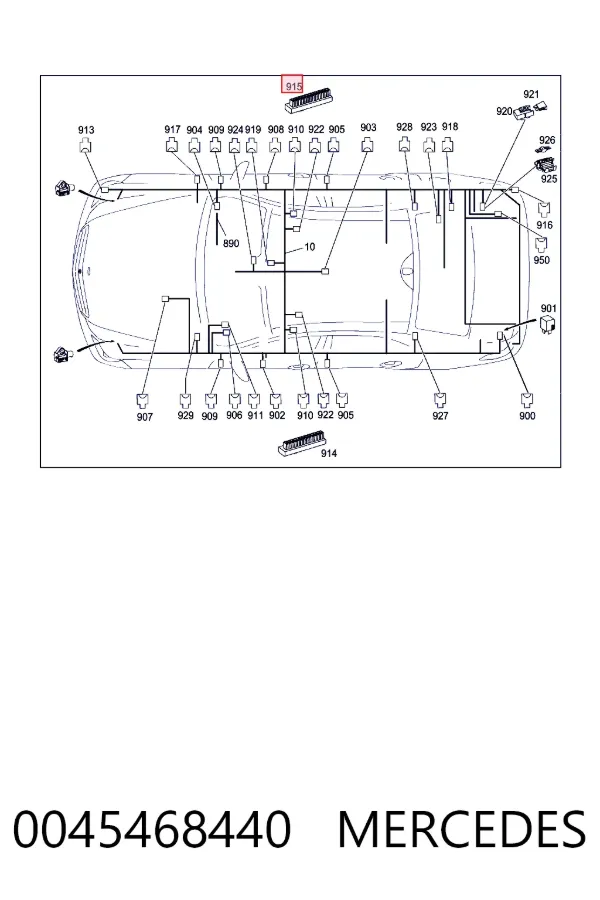  Mercedes A0045468440 ціна, від 5.49 USD