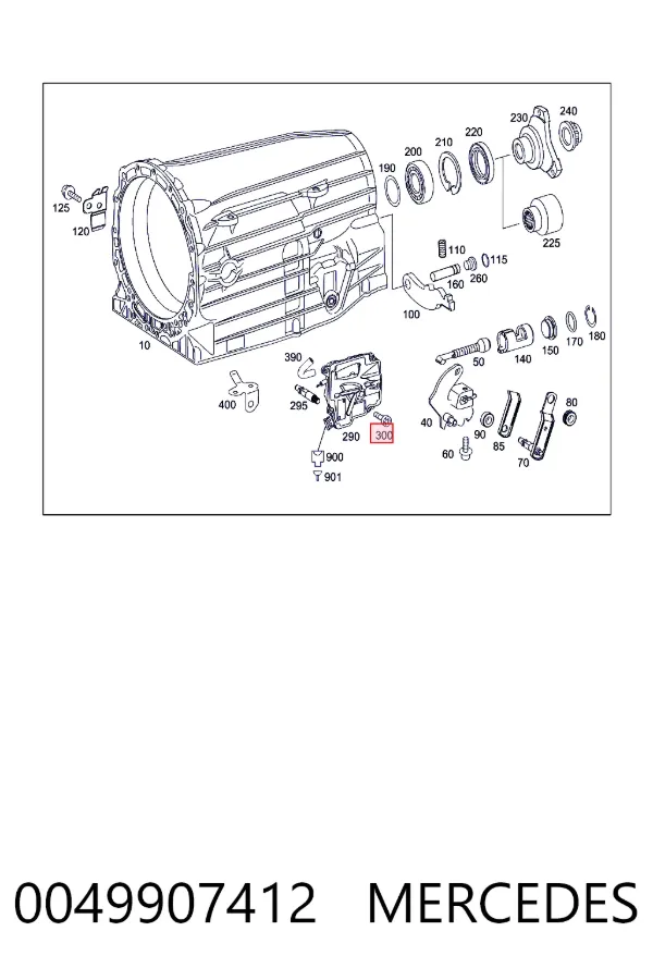Купити A0049907412 Mercedes 