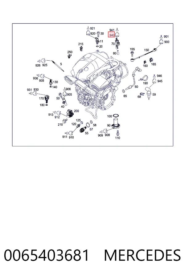  Mercedes A0065403681 ціна, від 6.89 USD