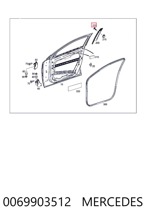  Mercedes A0069903512