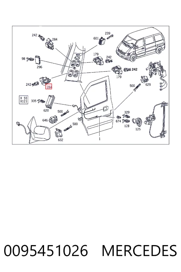  Mercedes A0095451026 ціна, від 3.90 USD