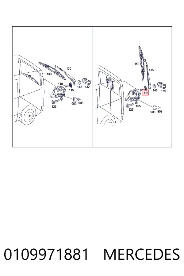 A0109971881 Mercedes 