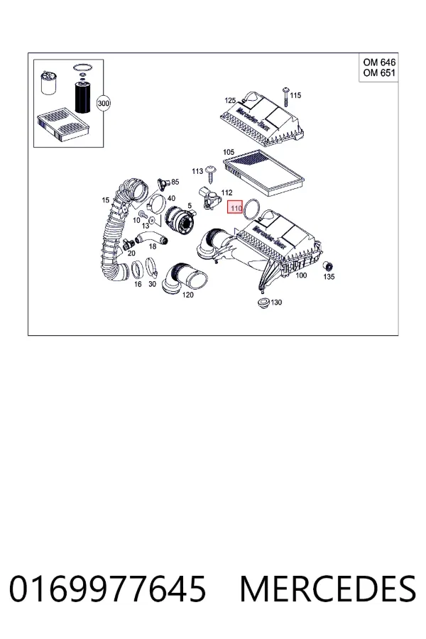  Mercedes A0169977645 ціна, від 48.69 USD