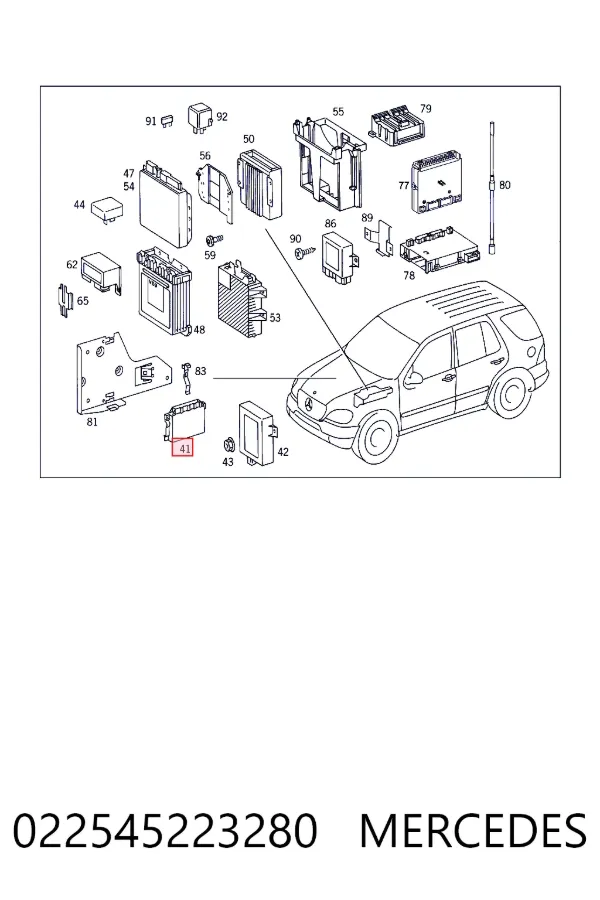  Mercedes A0225452232