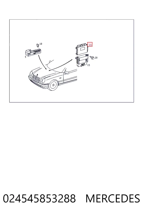  A0245458532 Mercedes