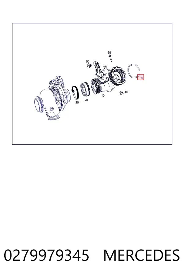 Купити A0279979345 Mercedes 
