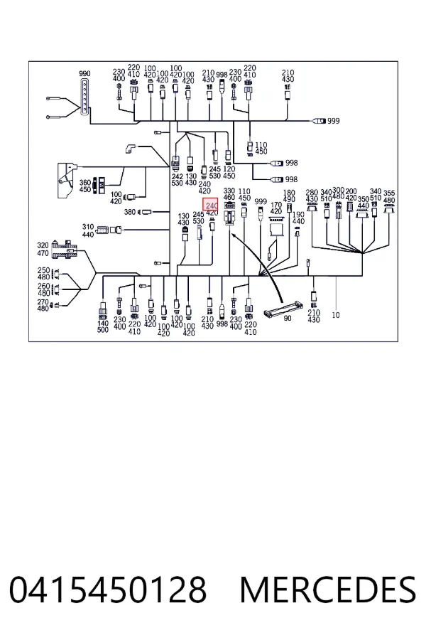  Mercedes A0415450128