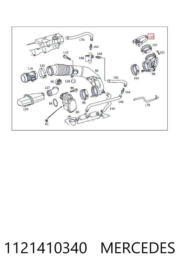  A1121410340 Mercedes