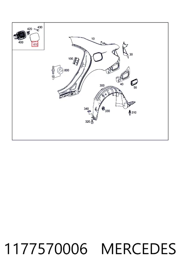  Mercedes A1177570006