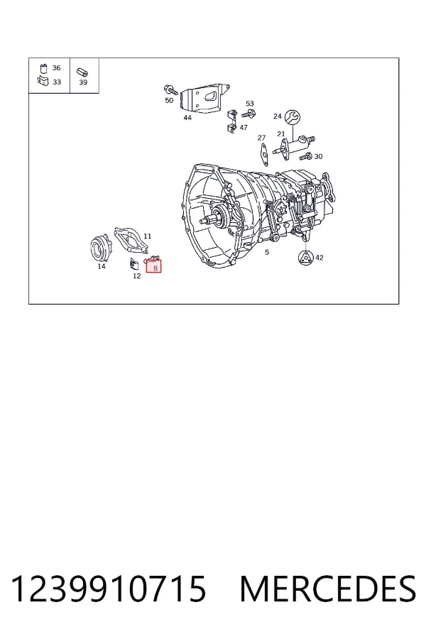  Mercedes A1239910715 ціна, від 11.73 USD