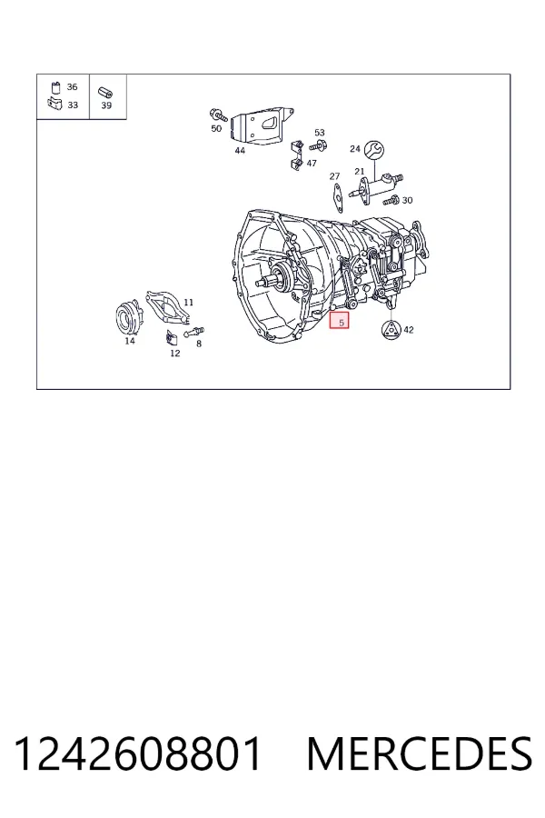 Коробка передач Mercedes E T124