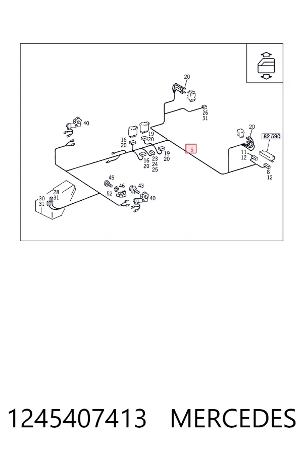 A1245407413 Mercedes 