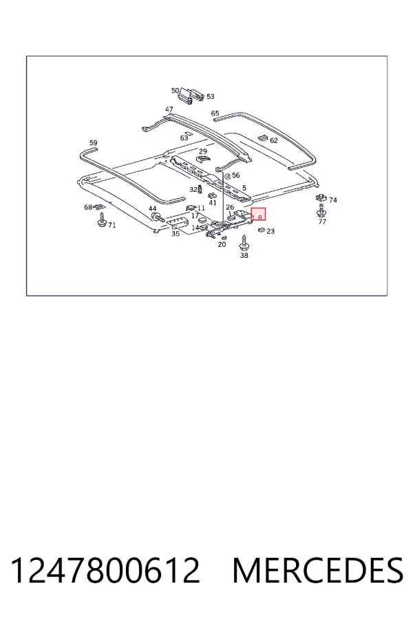  A1247800612 Mercedes
