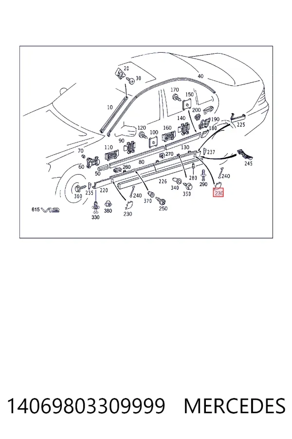 A1406980330 Mercedes 