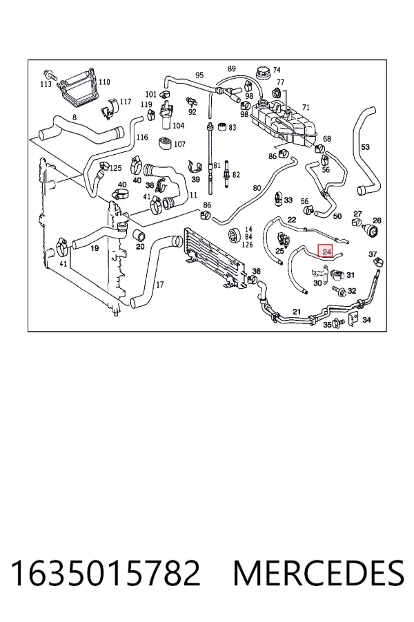 A1635015782 Mercedes 