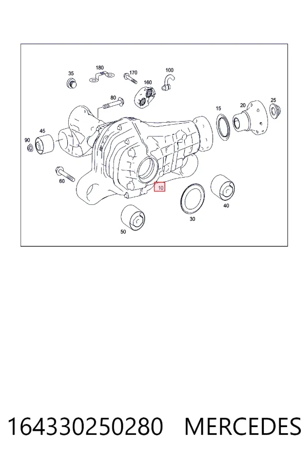  Mercedes A1643302502